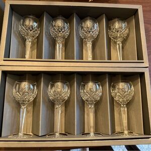 Waterford Crystal Lismore Hock Wine Glass Set